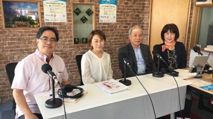 第２２回うらそえ市民公開講座〈FM21特別ラジオ放送〉小児の新型コロナワクチン接種について～知りたい・聞きたい・今わかっていること～収録でした！